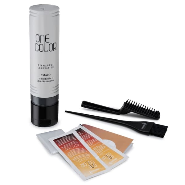 Keralock One Color Permanent Dark Brown صبغة الشعر من كيرالوك - بني غامق